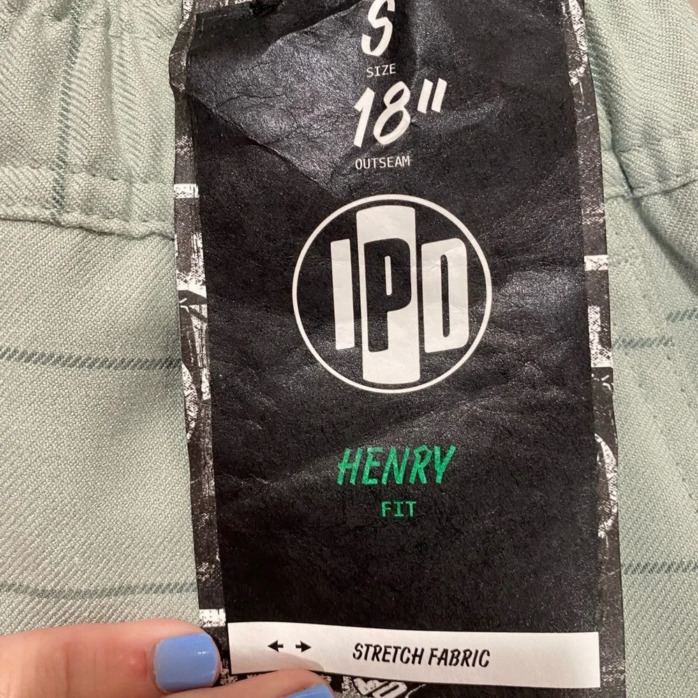 IPD striped shorts in HENRY fit! See pic for all the details & measurements 🕺🏻